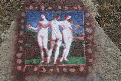 three graces, Albany Bulb